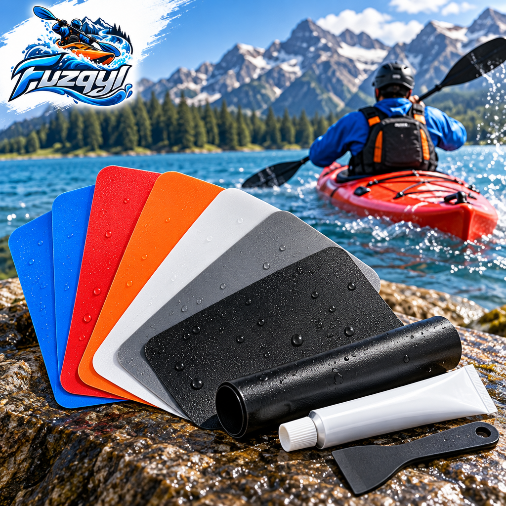 Assorted Color Kayak Repair Patch Kit