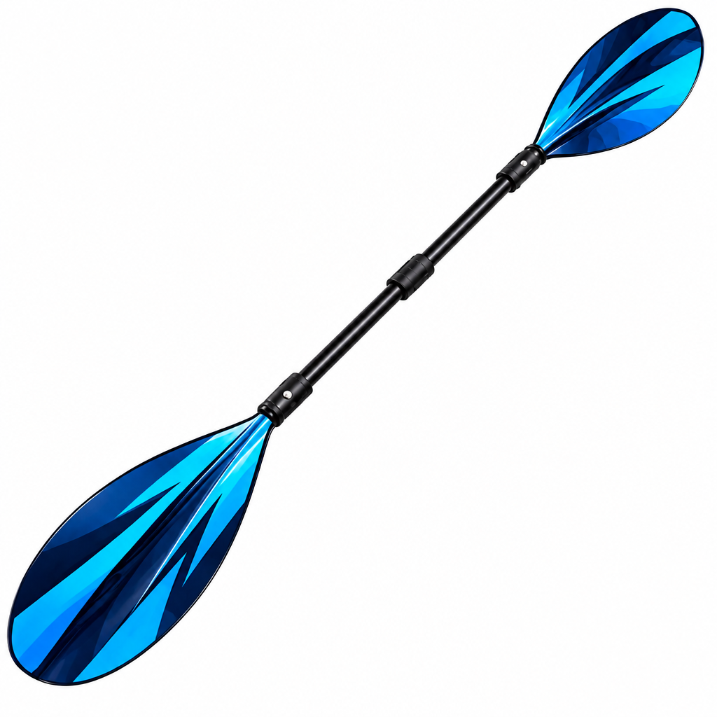 fuzqyl Double-Bladed Kayak Paddle — main product view