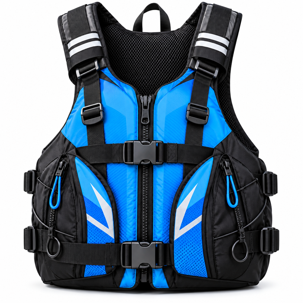 fuzqyl Padded Kayaking Buoyancy Vest — main product view