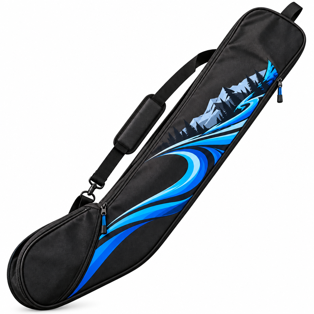 fuzqyl Padded Kayak Paddle Carry Bag — main product view